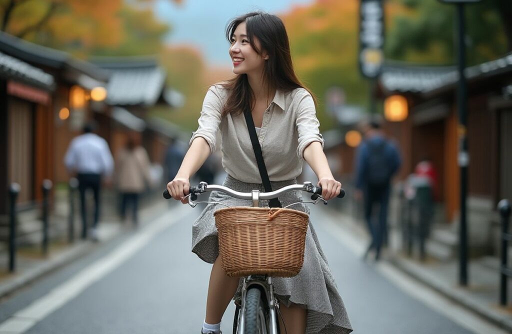 louer un vélo au Japon Kyoto